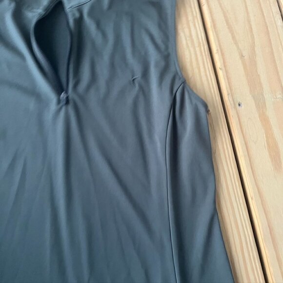 ** ZYIA Active Ivy Classic Clubhouse Dress Green XXL Golfer Athletic Sleeveless - Picture 5 of 10